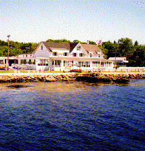 Panoramic view from our dock!